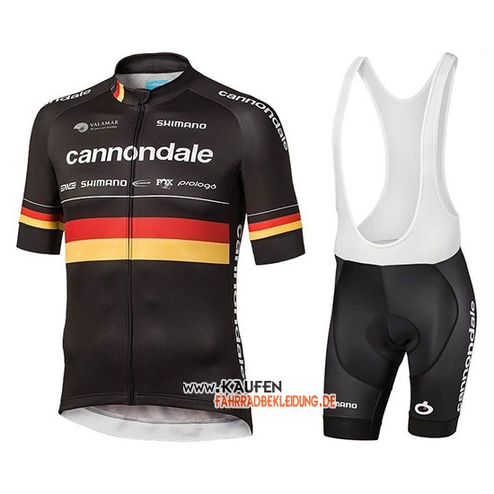 Cannondale Shimano Campione Deutschland Kurzarmtrikot 2019 Und kurze Tragerhose